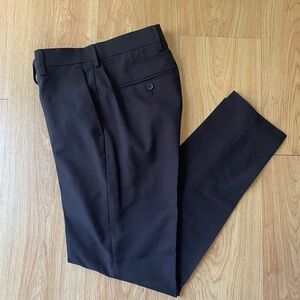 Haggar Black Dress Pants Modern Fit
